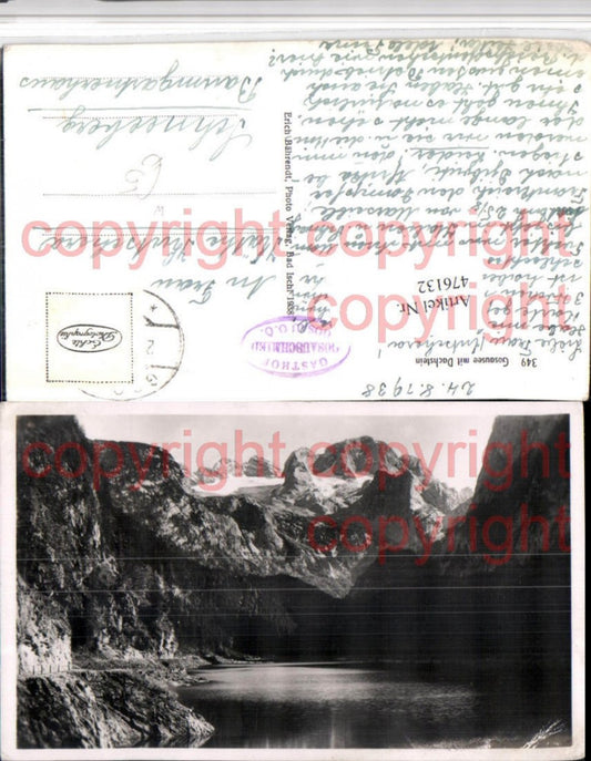 476132,Gosausee See b. Gosau m. Dachstein Bergkulisse