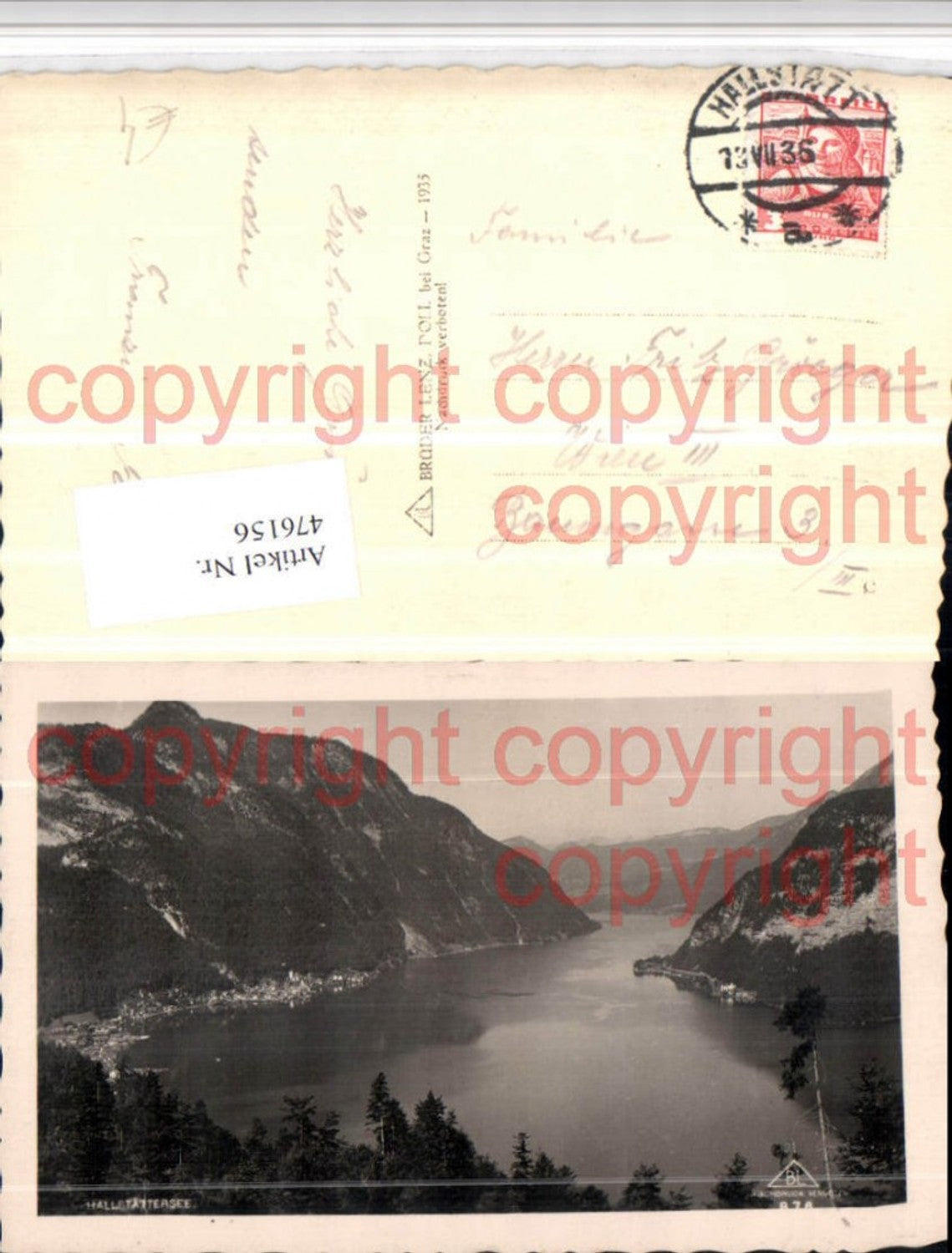 476156,Hallstättersee See b. Hallstatt Bergkulisse