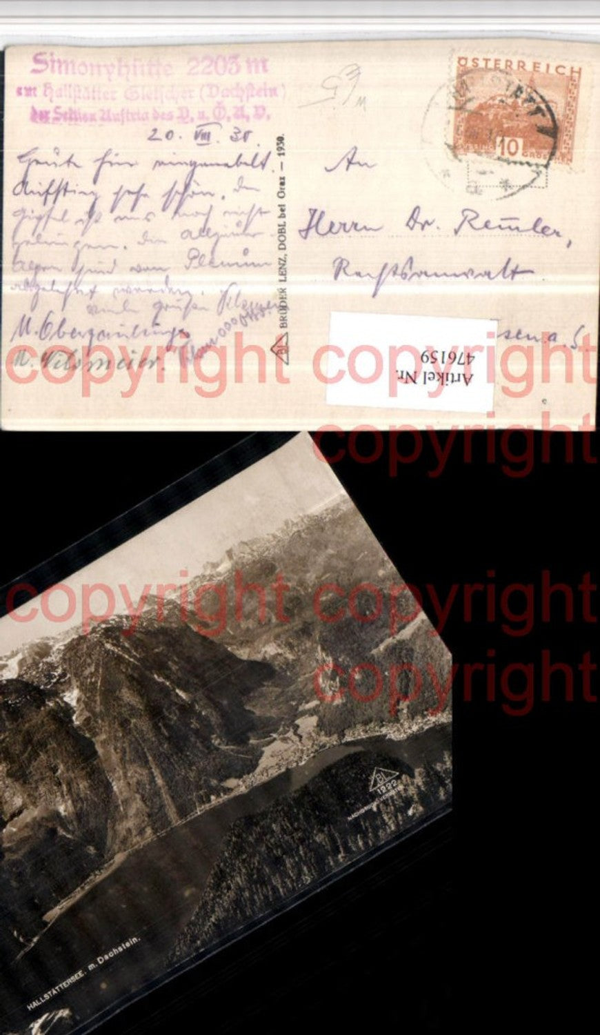 476159,Hallstättersee See b. Hallstatt m. Dachstein Bergkulisse