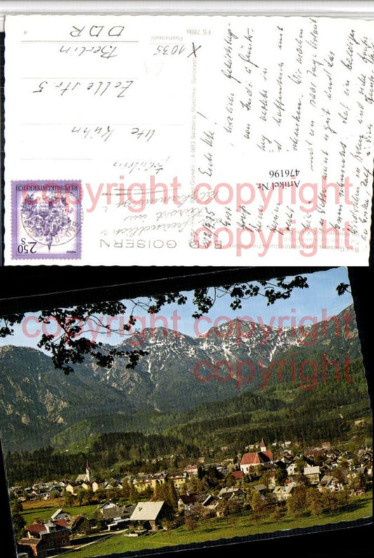 476196,Bad Goisern Totale Bergkulisse