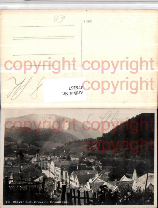 476267,Weyer an d. Enns Totale m. Ennsberg