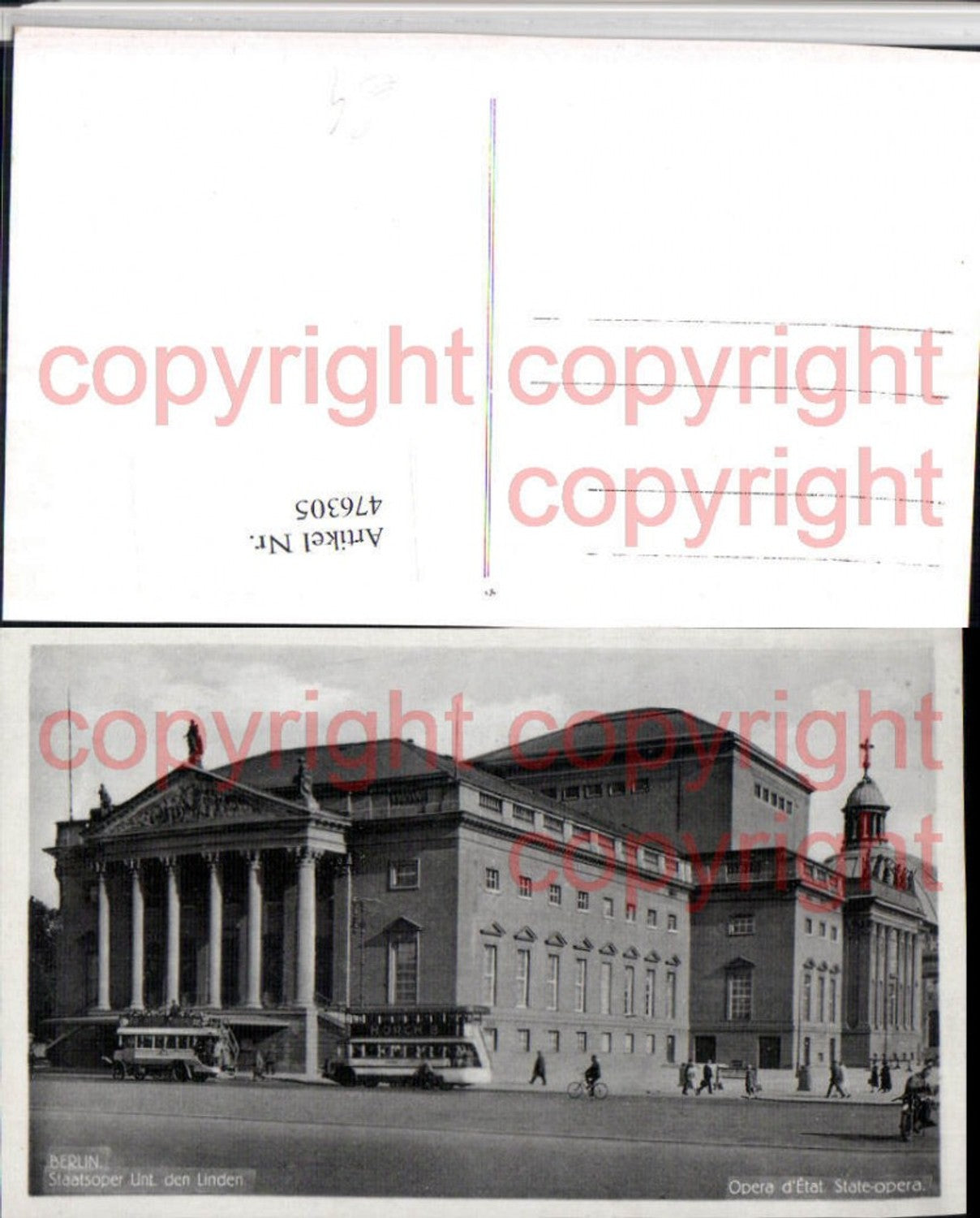 476305,Berlin Staatsoper Unter den Linden