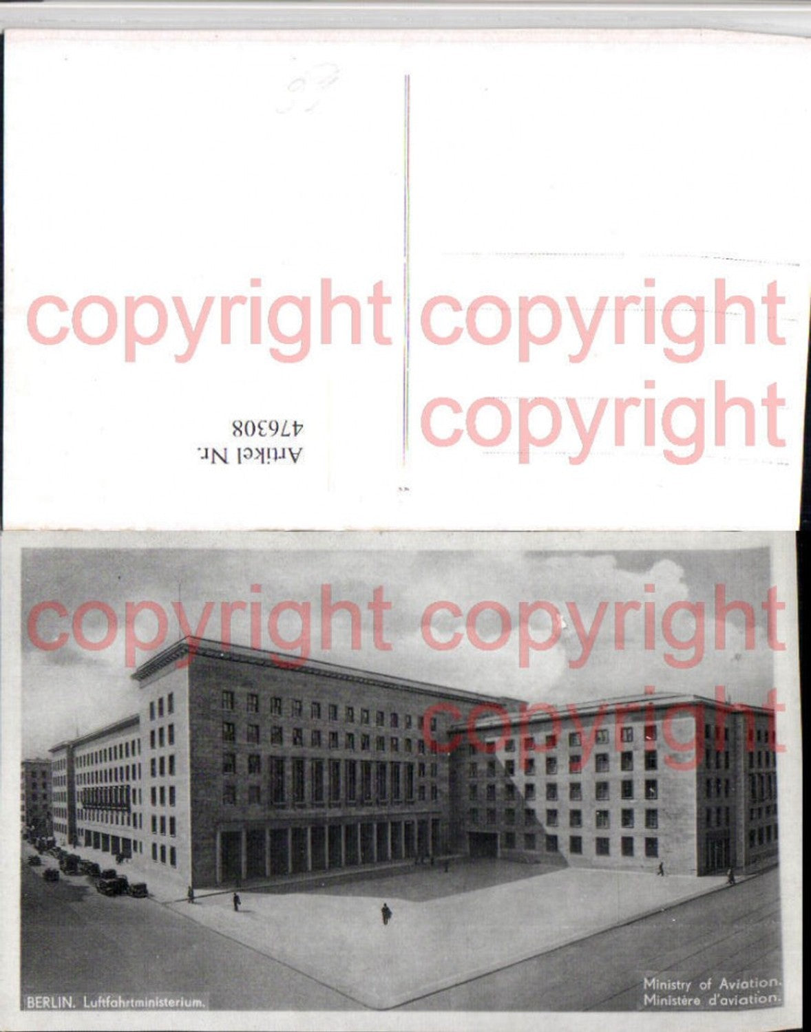 476308,Berlin Luftfahrtministerium Gebäude