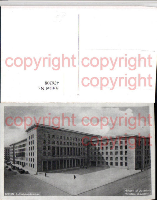 476308,Berlin Luftfahrtministerium Gebäude
