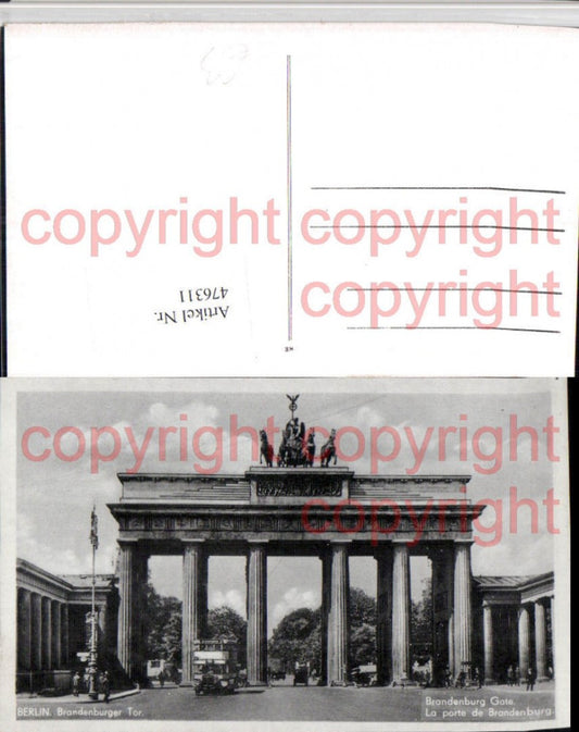 476311,Berlin Brandenburger Tor