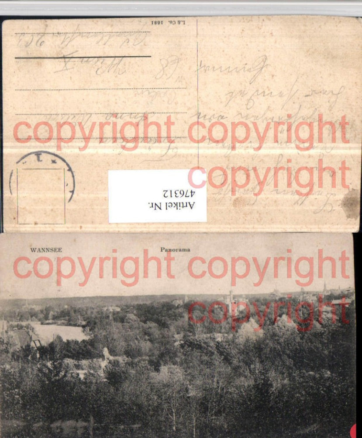 476312,Berlin Wannsee Panorama Teilansicht