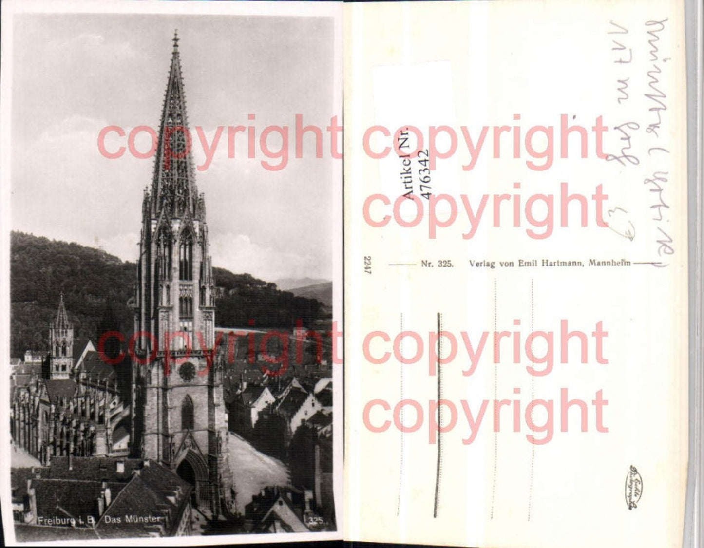 476342,Freiburg im Breisgau Münster Kirche
