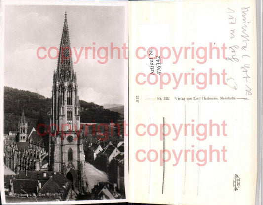 476342, Freiburg im Breisgau Münster Church