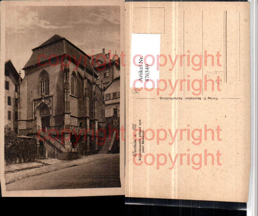 476349, Wertheim am Main Kilianskapelle Chapel