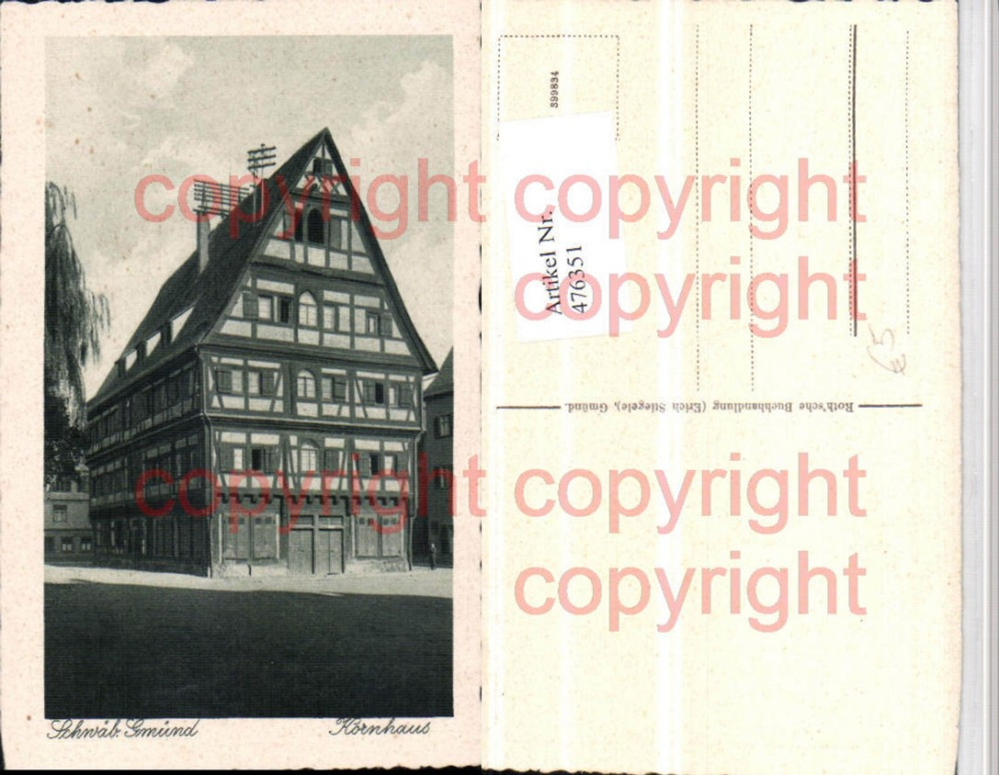 476351,Schwäbisch Gmünd Kornhaus Gebäude