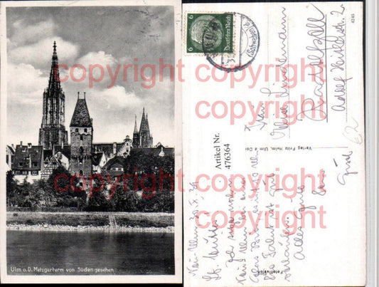 476364, Ulm on the Danube, Metzgerturm (Butcher's Tower), Church