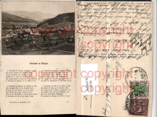 476370, Gernsbach im Murgtal Total poem text
