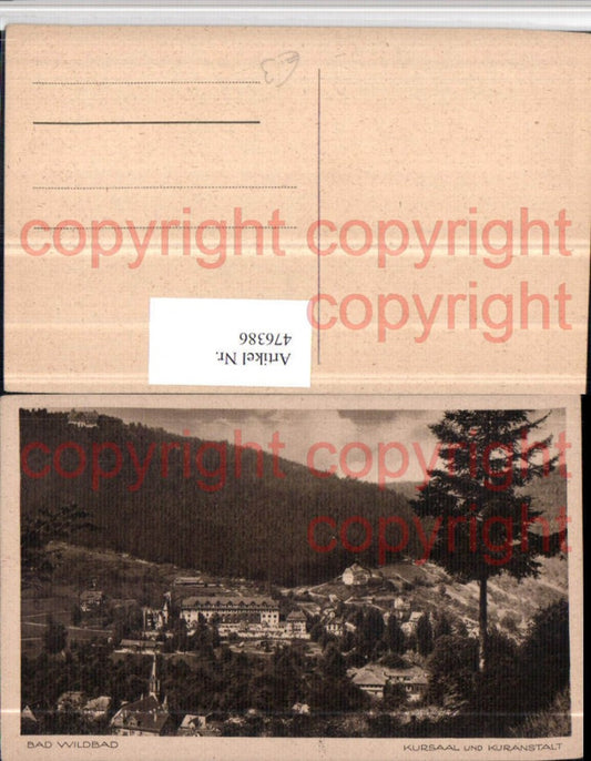 476386, Bad Wildbad Kursaal and Spa