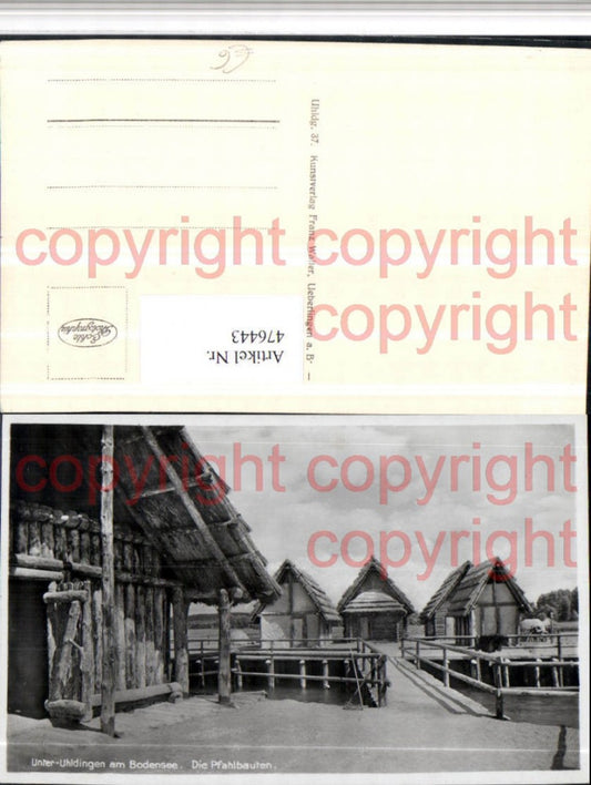 476443,Unter-Uhldingen am Bodensee Pfahlbauten