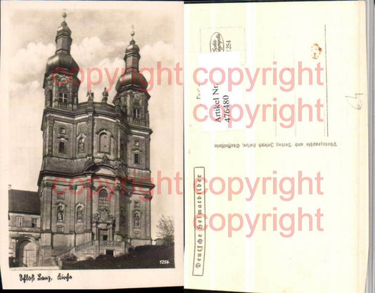 476480,Schloss Kloster Banz b. Bad Staffelstein Kirche