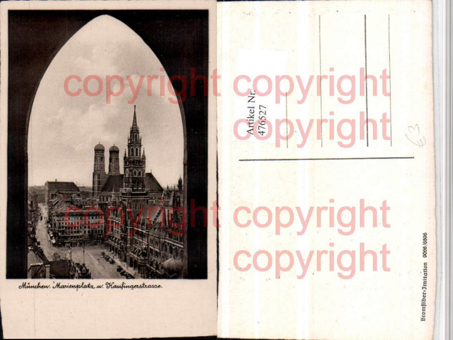 476527, Munich Marienplatz and Kaufingerstraße Town Hall
