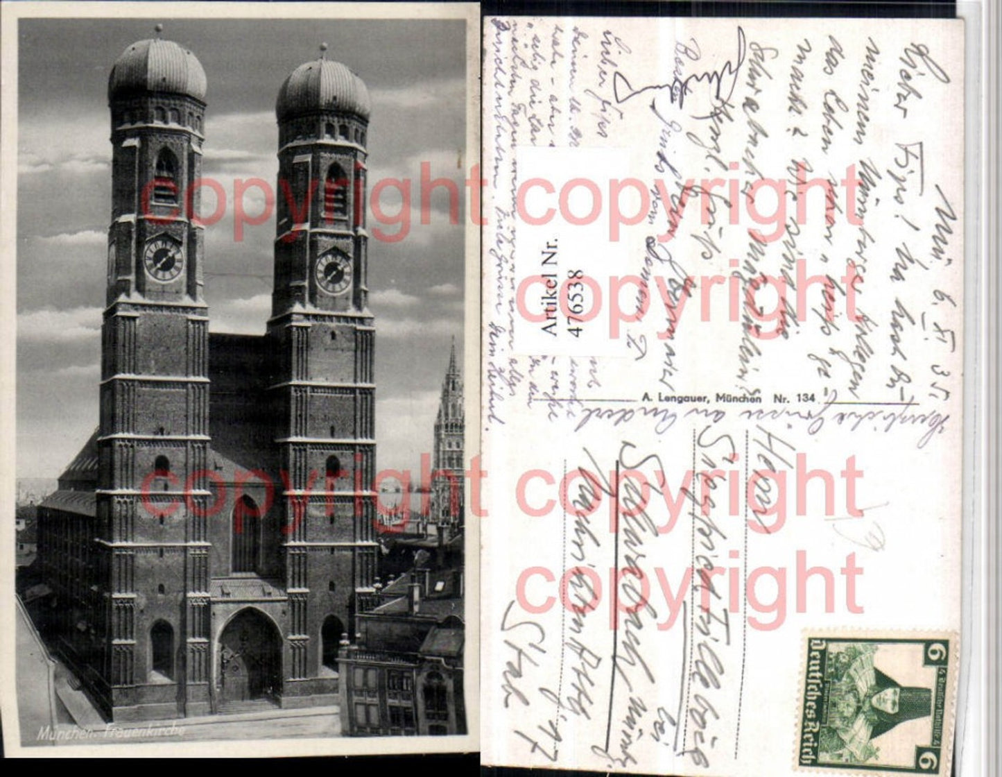 476538,München Frauenkirche Kirche