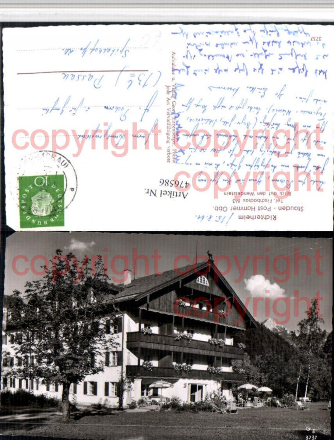 476586,Stauden b. Hammer Fischbachau Richterheim