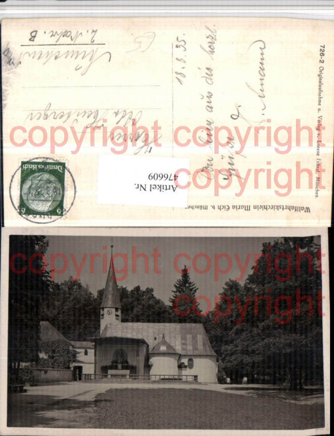 476609,Wallfahrtskirche Kirche Maria Eich b. München