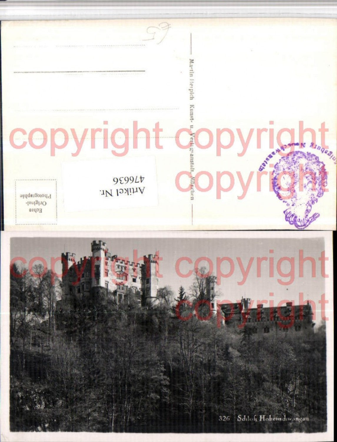 476636,Schloss Hohenschwangau b. Schwangau Füssen