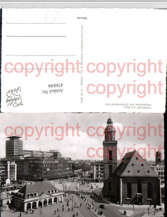 476846,Frankfurt am Main Hauptwache u. Katharinen-Kirche
