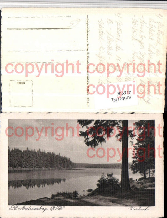 476906,St. Andreasberg im Oberharz Oderteich Partie