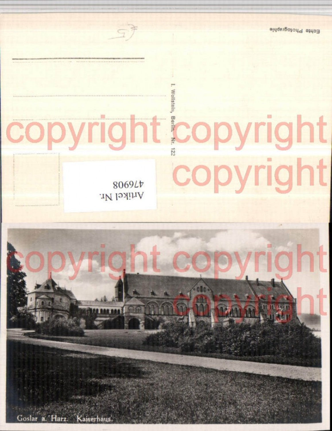 476908,Goslar am Harz Kaiserhaus