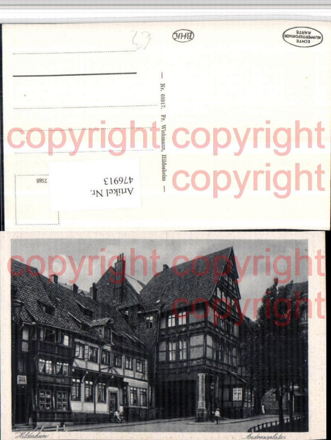 476913,Hildesheim Andreasplatz Motiv