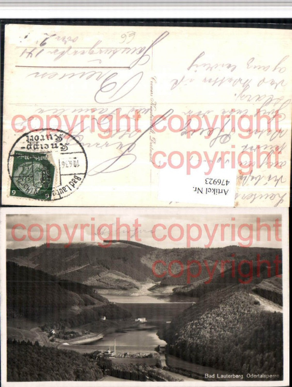 476923,Bad Lauterberg Odertalsperre Talsperre Damm