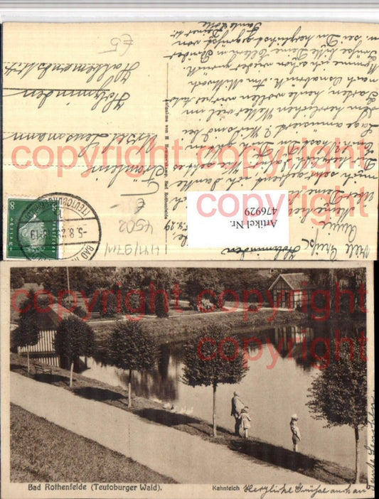476929,Bad Rothenfelde Kahnteich Teich Partie