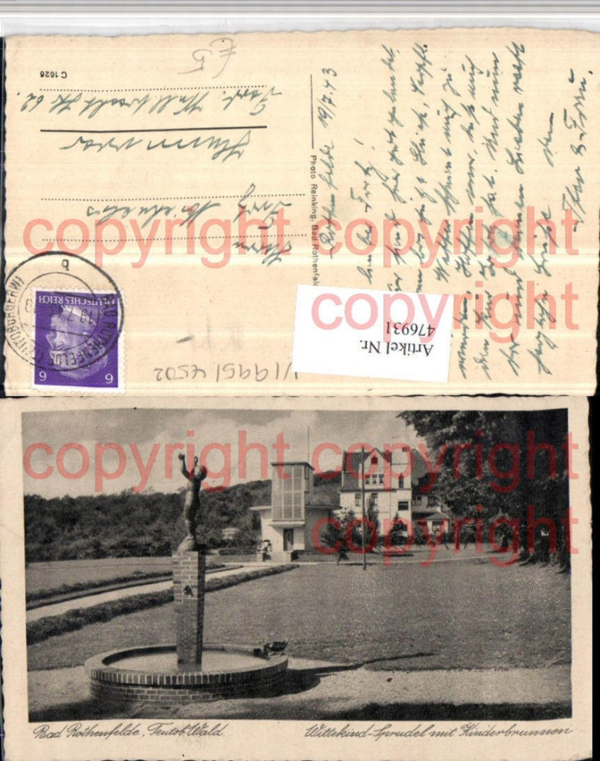 476931,Bad Rothenfelde Wittekind-Sprudel m. Kinderbrunnen