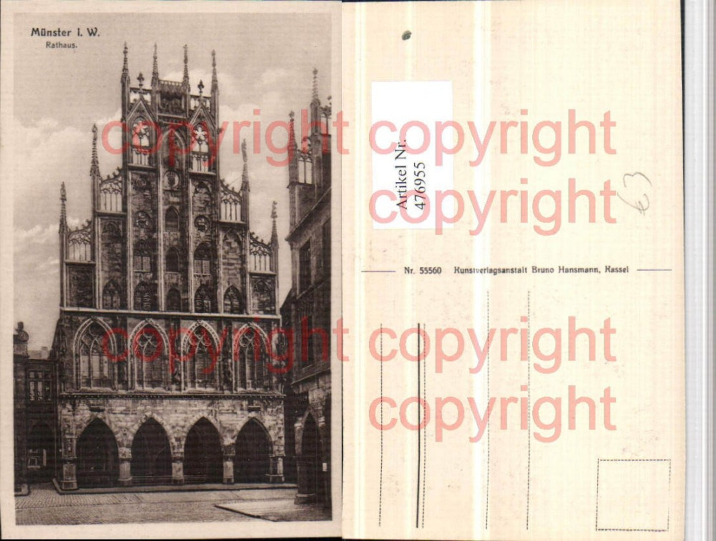 476955,Münster Rathaus Gebäude