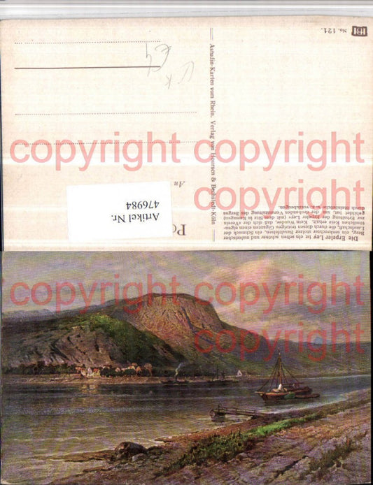 476984,Künstler AK N. Astudin Erpeler Ley b. Erpel