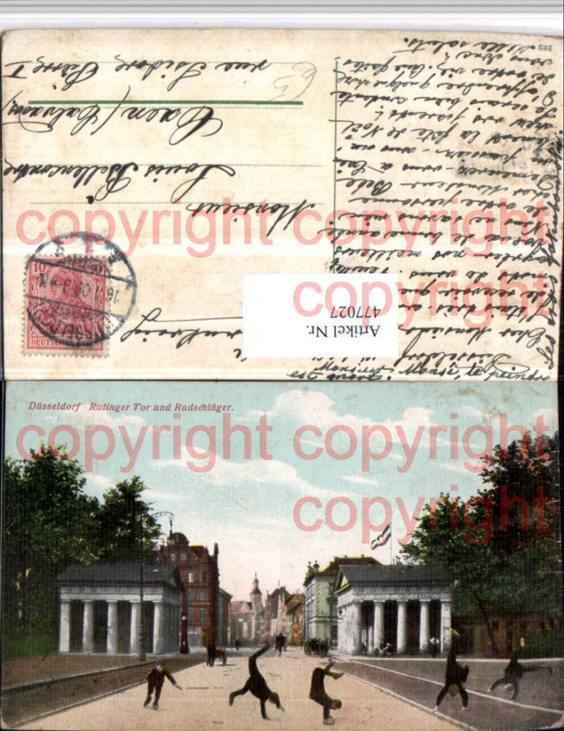 477027,Düsseldorf Ratinger Tor u. Radschläger