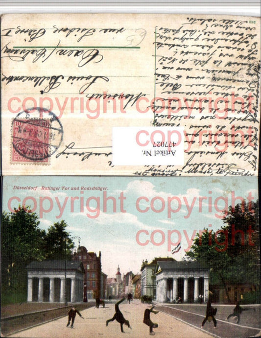 477027,Düsseldorf Ratinger Tor u. Radschläger