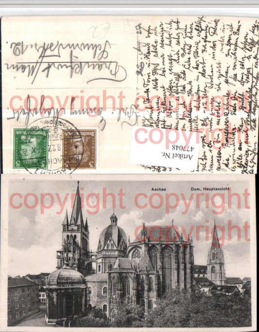 477048,Aachen Dom Kirche