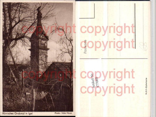 477060,Igel Römisches Grabmal Turm