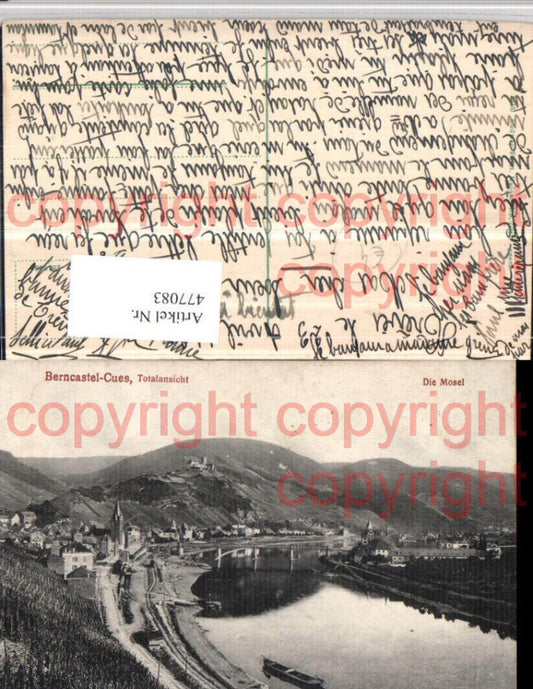 477083,Bernkastel-Kues an d. Mosel Totale Fluss