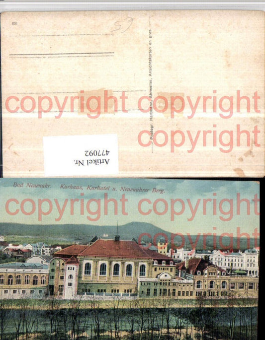 477092,Bad Neuenahr Kurhaus Kurhotel u. Neuenahrer Berg