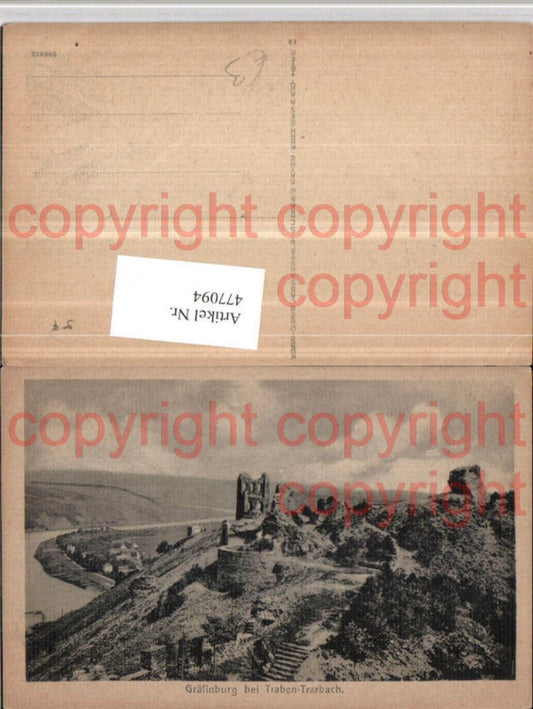 477094,Gräfinburg Ruine b. Traben-Trarbach