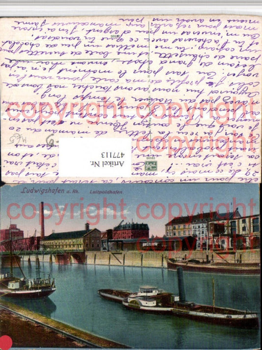 477113,Ludwigshafen am Rhein Luitpoldhafen Hafen Boote