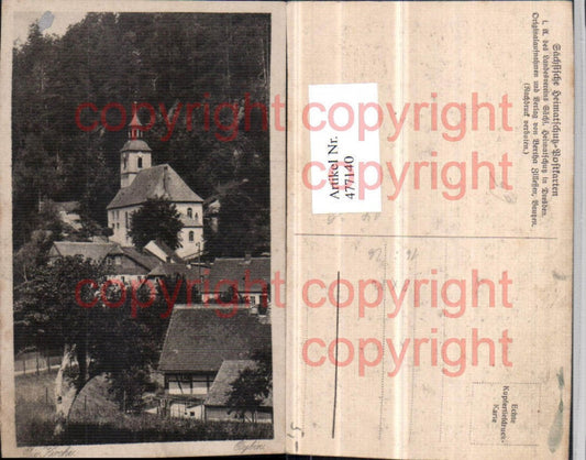 477140,Oybin Teilansicht Kirche
