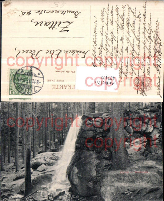 477172,Oybin Wasserfall Wald