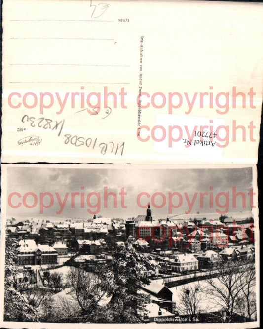 477201,Dippoldiswalde Totale Winterbild