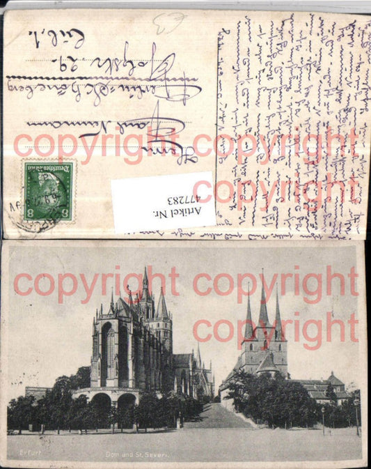 477283, Erfurt Cathedral and St. Severi Church