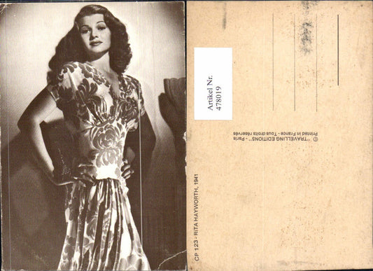 478019,Schauspielerin Rita Hayworth 1941