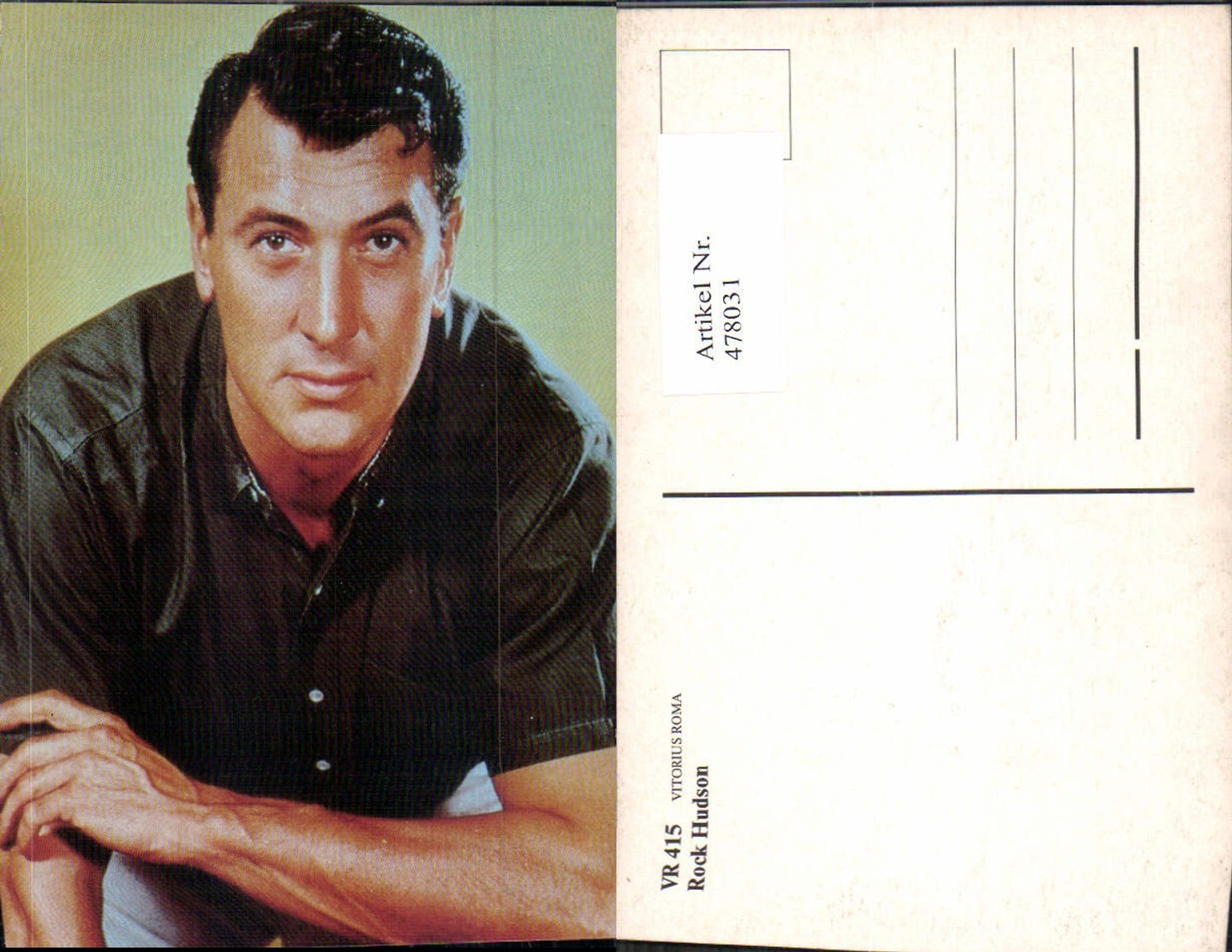 478031,Schauspieler Rock Hudson