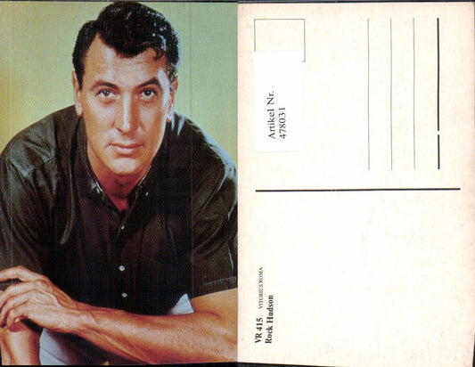 478031,Schauspieler Rock Hudson