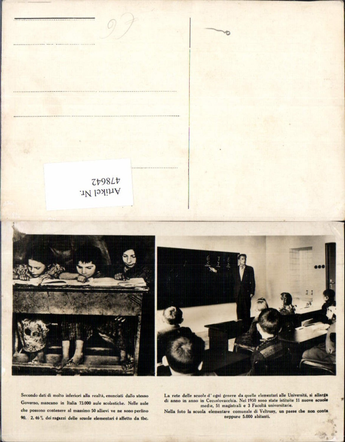 478642,Mehrbild Ak Kinder Schule Unterricht Tafel Text