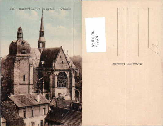 478769,Kirche Nogent-Le-Roi L Eglise Kirche